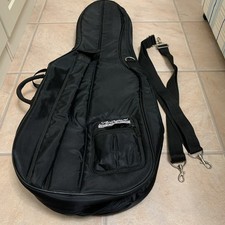 Stringers 1/10 Size Soft Padded Cello Case Good Condition.  Straps and 51cm bow.