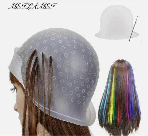 Reusable silicone dye hat cap - reusable,