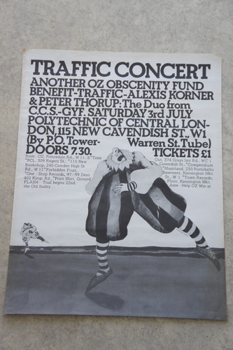 Original traffic concert - traffic, oz