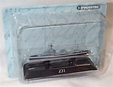 Z31 Warship Ship Mounted on