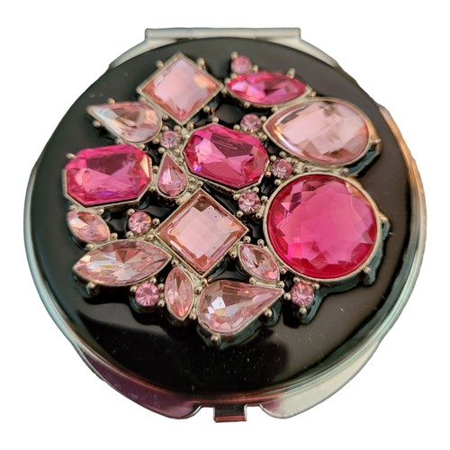 Purse compact mirror faux - compact,