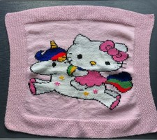 Handmade Knitted Baby Blanket