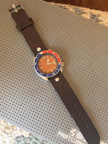 Seiko 7002 7001 modded - seiko,