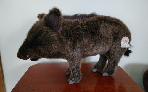 Hansa wild boar plush - wild, soft