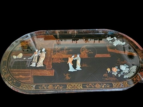 Vintage chinese coffee table - vintage,