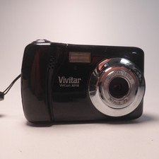 Vivitar Vivicam X018 10.1MP Flip Screen Compact Digital Camera Black Tested