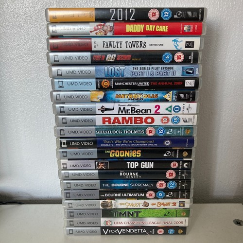 Psp umd movies choose - psp,