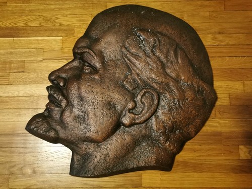 Vintage bronze vladimir - vintage, lenin