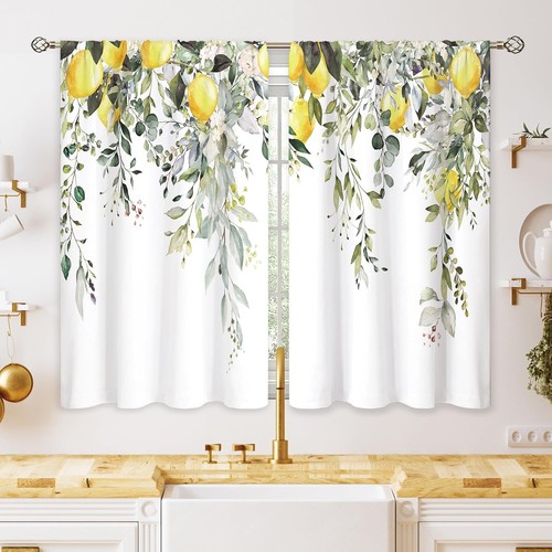 Kitchen window curtains herb - kitchen,