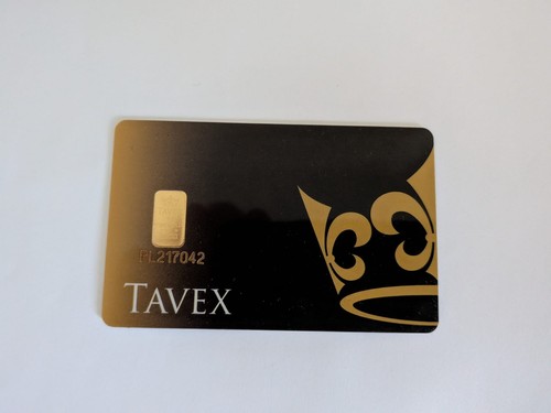 Gold bullion bar 9999 fine - 1g,
