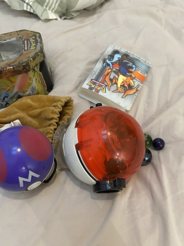 Pokemon balls marbles cards - balls,