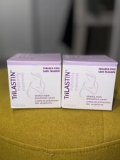 (2) TriLASTIN Maternity Stretch Mark Prevention  & Healing Cream 4oz - New