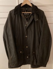 Barbour Men's Ashby Wax Jacket Olive Medium