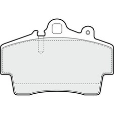 Brake Pads Set For Porsche