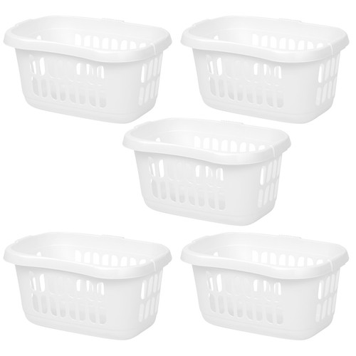 White laundry basket - x,
