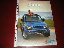 SUZUKI BROCHURE JIMNY 1.3 4WD JLX SEDAN & CABRIOLET EXCELLENT CONDITION