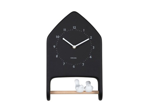 Karlsson wall clock love - karlsson, birds