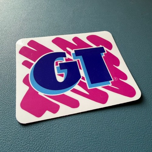 1980s style bmx sticker - gt,