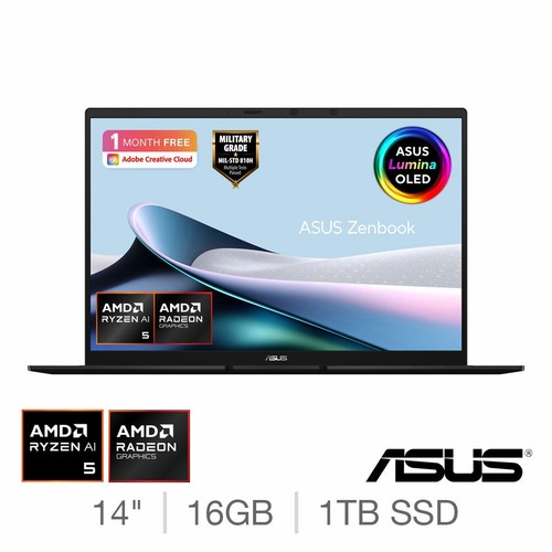 Asus zenbook oled laptop - zenbook, 14