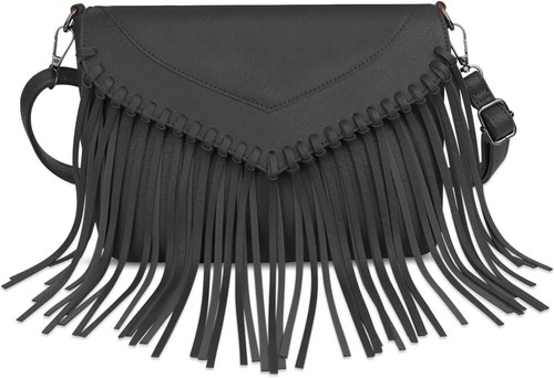 Fringe shoulder bag - shoulder, women