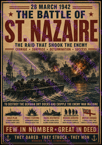 Nazaire france ww11 - france, british
