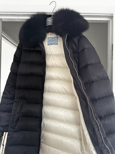 Prada down black - prada, fur