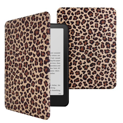 Leopard print smart case cover - leopard,