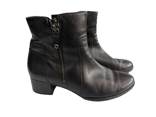 Gabor women black leather - black,