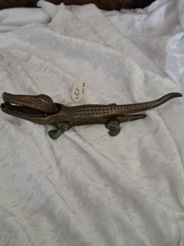 Antique crocodile nutcrackers - crocodile,