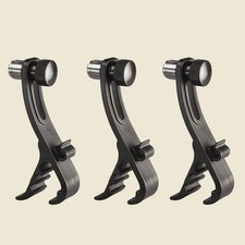 3PCS Adjustable Drum Clips