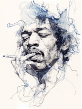 Jimi Hendrix T Shirt Voodoo