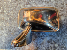 TEX Left Hand Door Mirror For Classic Cars Chrome M68991 No Glass