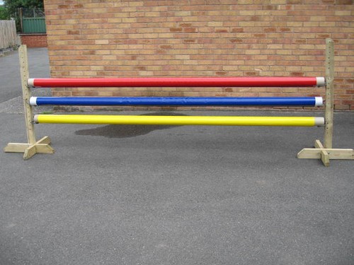Equestrian horse jump pole - horse,