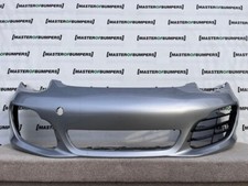 PORSCHE BOXTER S 3.4 981 LIFT 2012-2015 FRONT BUMPER SILVER GENUINE [P768]