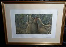 "Greater Kudo Bull" 1985 Robert Bateman Canadian Artist signed Framed Print Rare