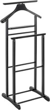 Wooden valet stand hanger - wooden,