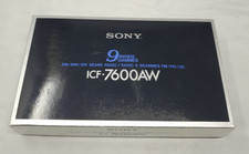 Boxed Sony ICF-7600AW 9 Band Radio