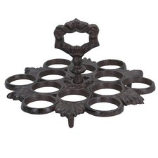 12 Egg Holder Rack Basket Cast