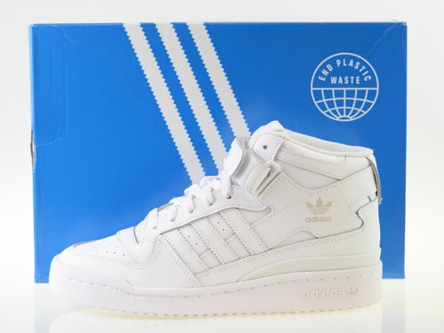 Adidas forum mid white - mid, j