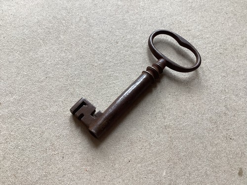 Antique hollow barrel iron - barrel,