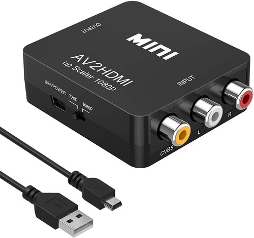 Rca hdmi converter 1080p - av,