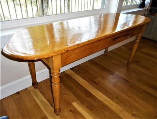 Antique pine board plank - 1,
