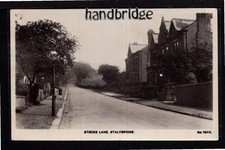 Stalybridge - Stocks Lane - real photographic postcard