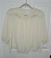 Vintage Shadowline Cream Nylon