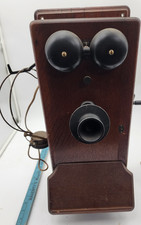 Antique 1900s Hand Crank Wood