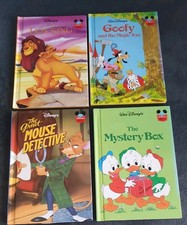 4 x Disney's Wonderful World of Reading Book Bundle -Disney very good condition 