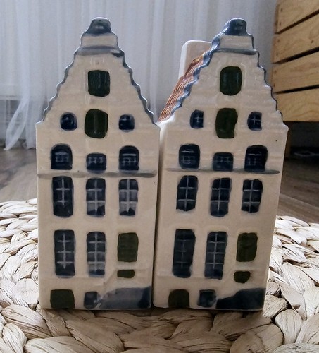Pair vintage handpainted - of,