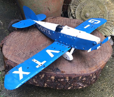 Vintage 1930's Meccano scratch built aeroplane hand made painted plane model