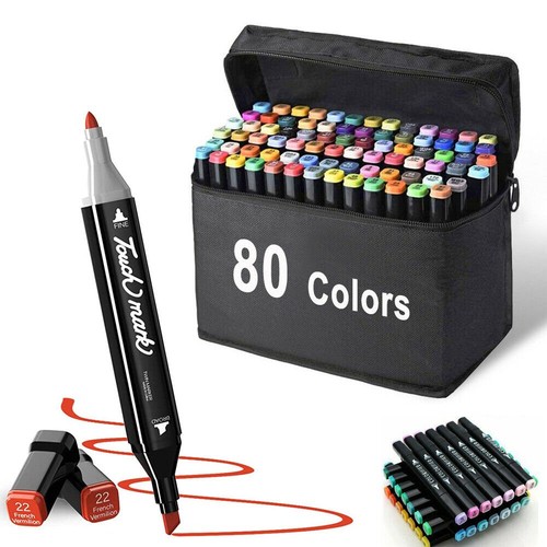 Dual tip twin marker pens - twin,