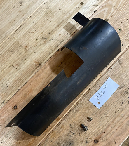 Front muffler shield 93 - front, no
